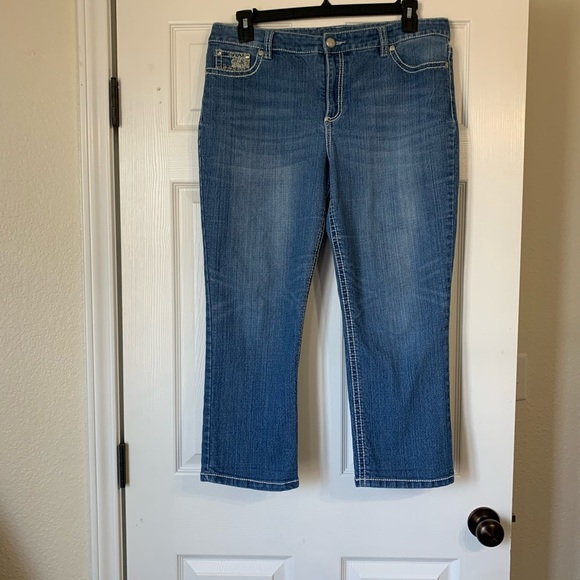 Code Bleu capri jeans - Picture 2 of 3